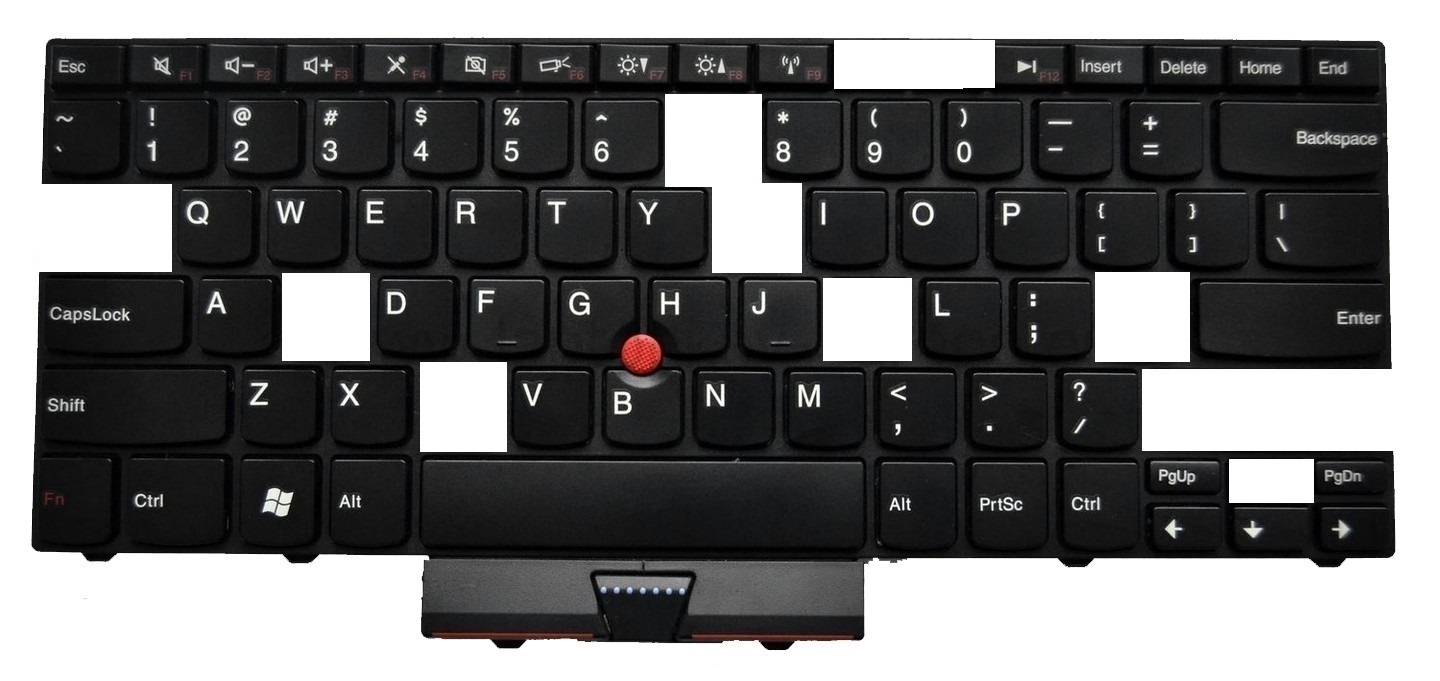 Li280 Key For Keyboard Lenovo Thinkpad Edge 25 E4 E4s E425 S4 Ky10