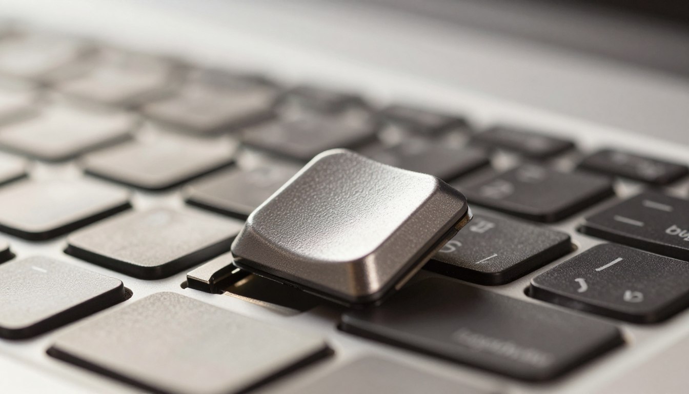 Budowa klawisza laptopa